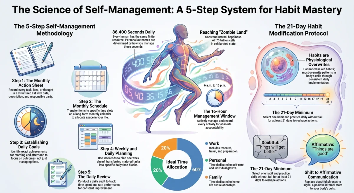 The Science of self-Management : A 5 Step System for Habit Mastery